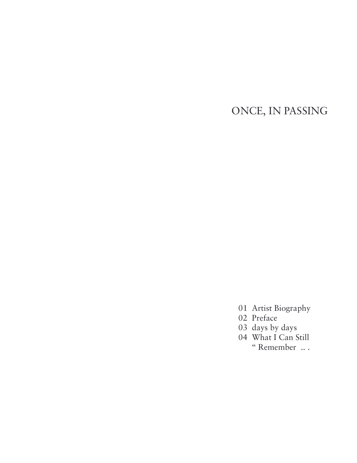 Once, in passing. — Page 7