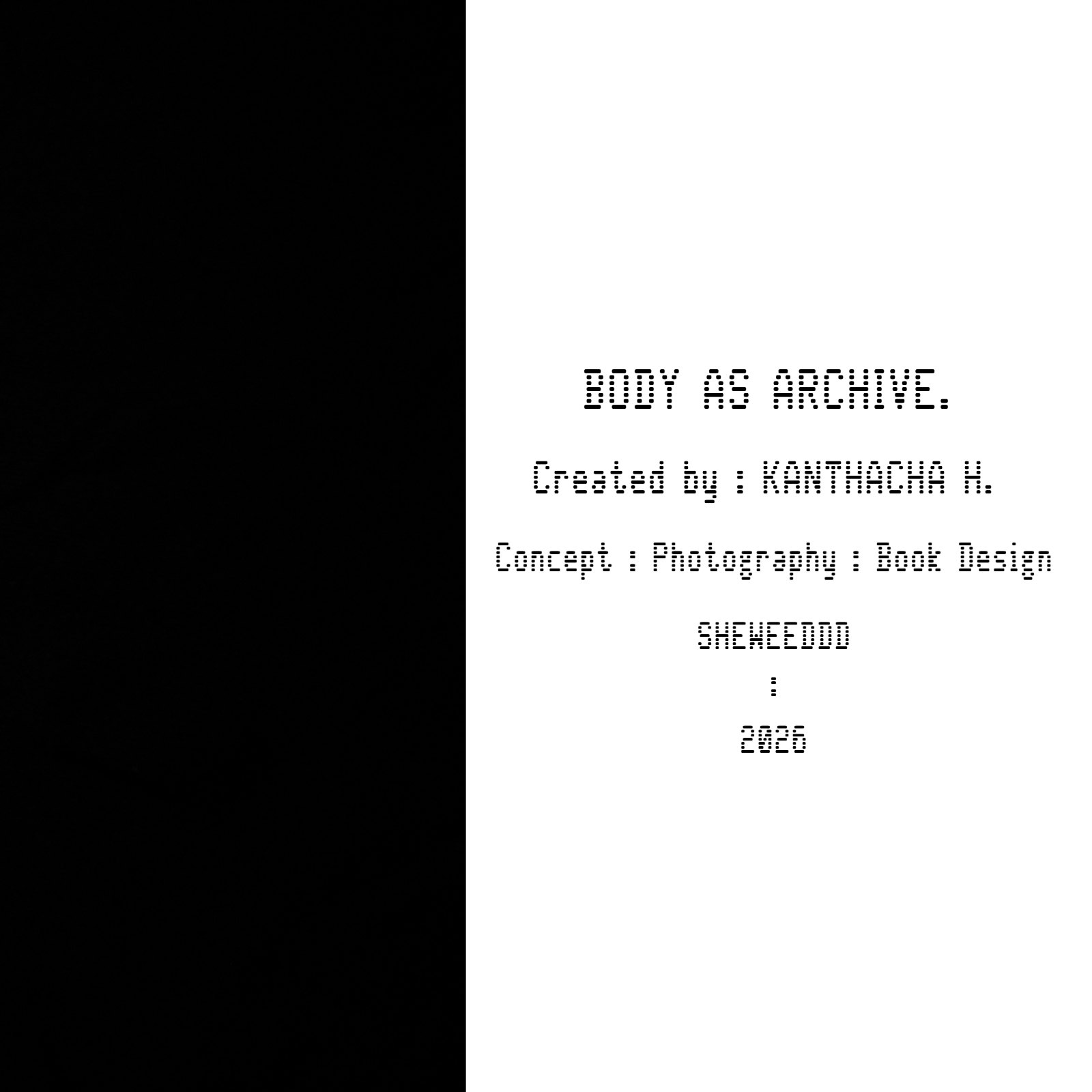 BODY AS ARCHIVE. — 51 ページ